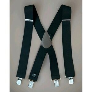 Carhartt Suspenders Men's Utility Rugged Flex 2 in. Heavy-Duty Black Unisex